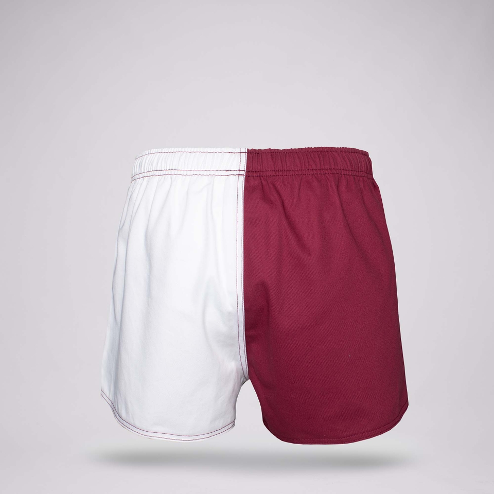 MENS QLD REDS HARLEQUIN SHORT