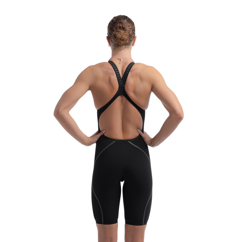 Women's Fastskin LZR Intent 2.0 Openback Kneeskin Black