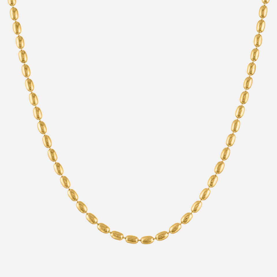 Oma The Label The Ekan 18 Karat Gold-Plated Chain Necklace