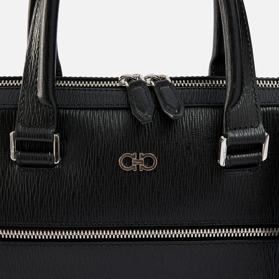 Ferragamo Textured Leather Briefcase