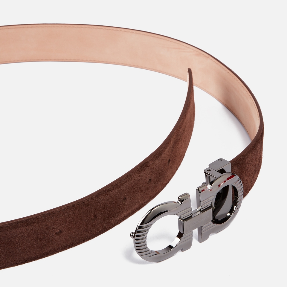 Ferragamo Gancini Leather Belt