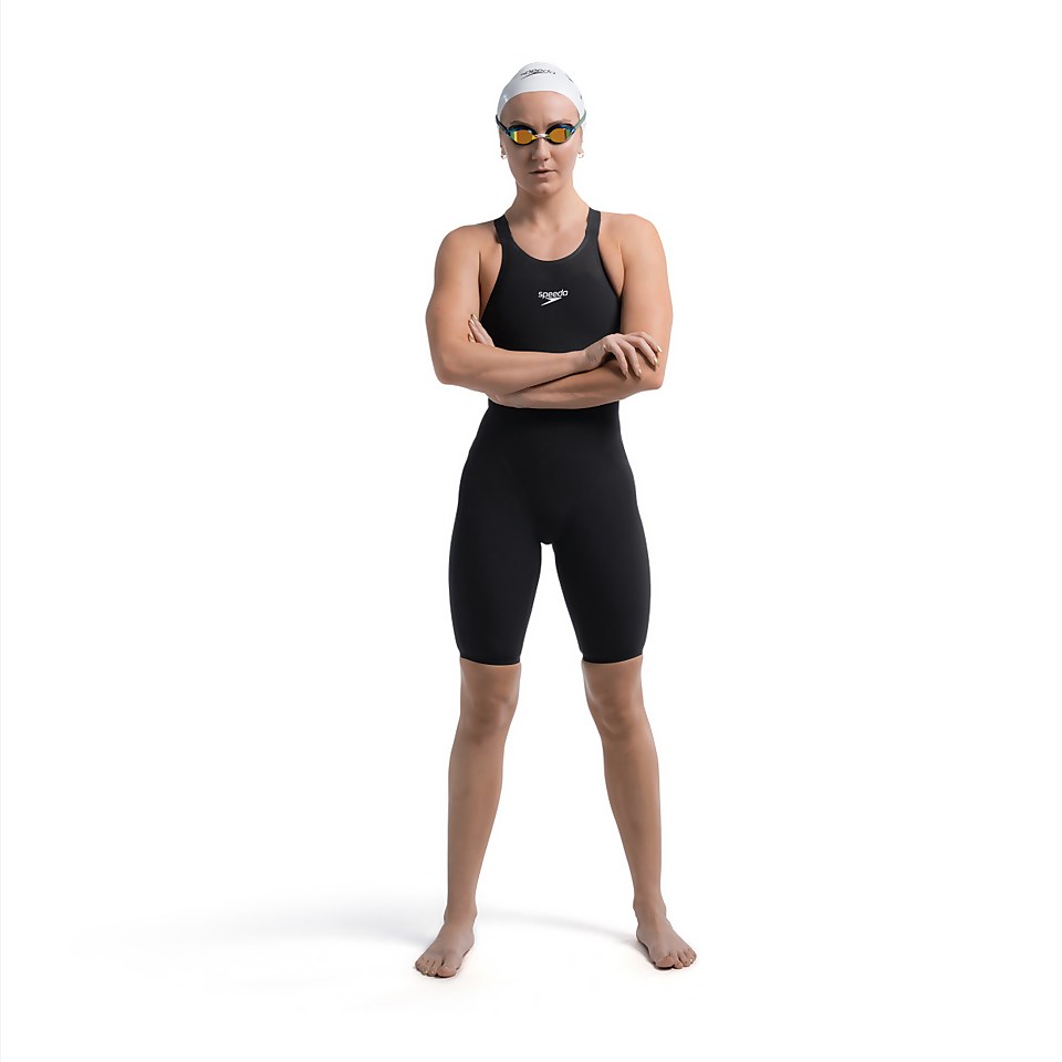 Genouillère ouvert Fastskin LZR Pure Valor 2.0 pour femmes, noir