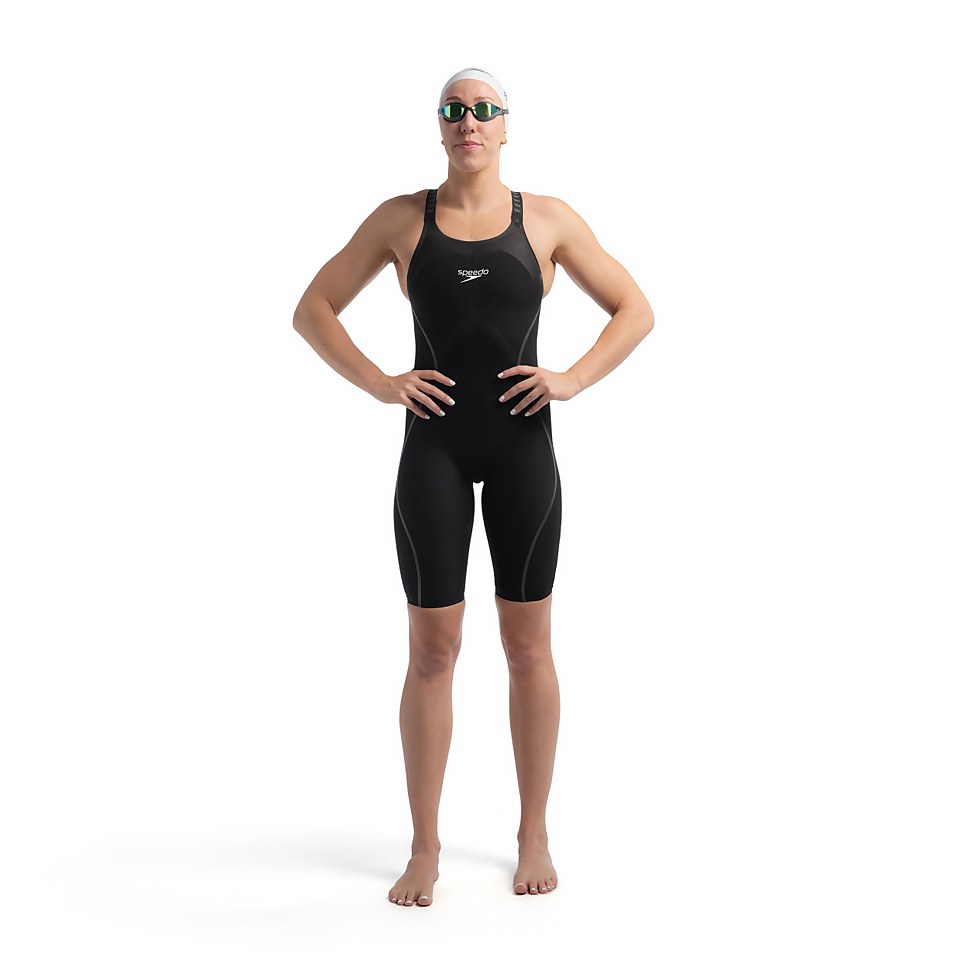 Genouillère Fastskin LZR Pure Intent 2.0 à dos fermé pour femmes, noir