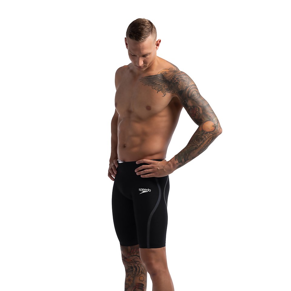 Cuissard de natation taille haute Fastskin LZR Pure Intent 2.0 pour hommes, noir