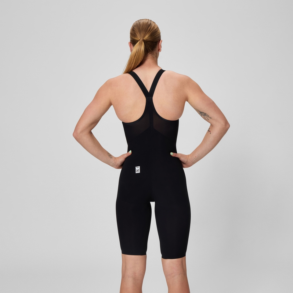 Genouillère Fastskin LZR Pure Valor 2.0 à dos fermé pour femmes, noir