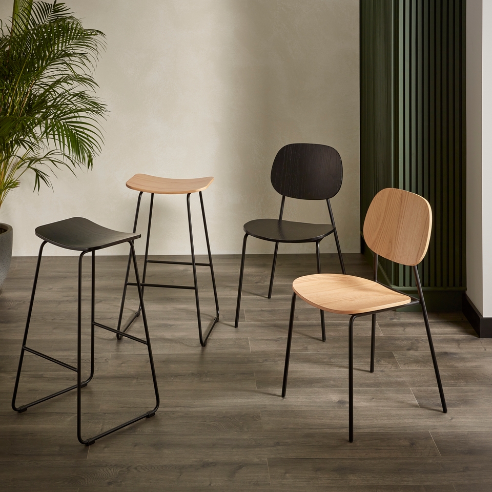 Homebase bamboo stacking chair 2025