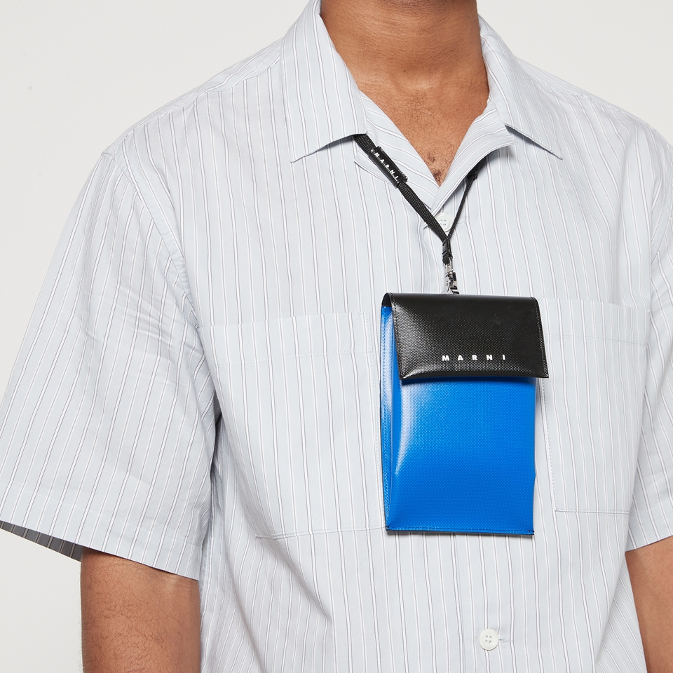 Marni Tribeca Faux Leather Phone Holder