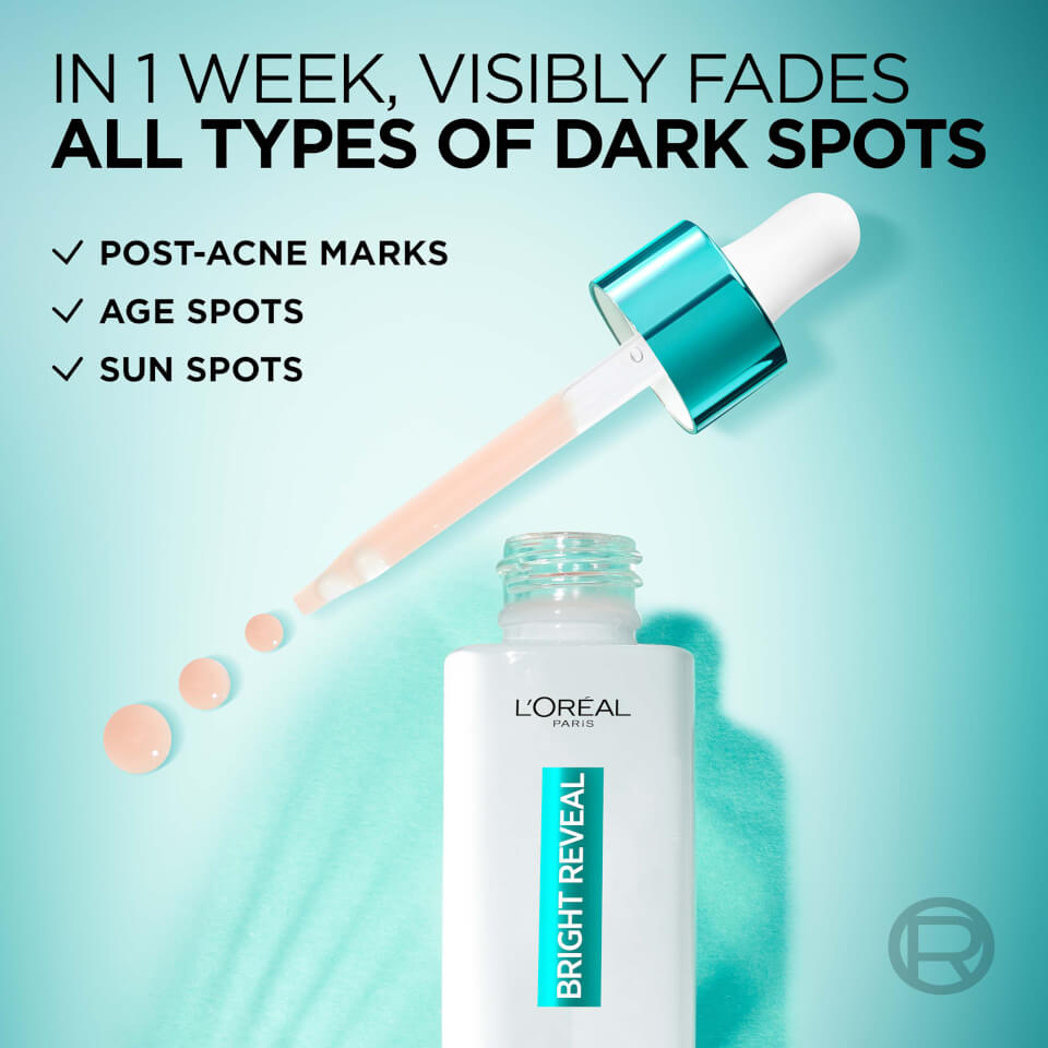L'Oréal Paris Bright Reveal Niacinamide Dark Spot Serum with 10% Niacinamide and Amino-Sulfonic Acid 30ml