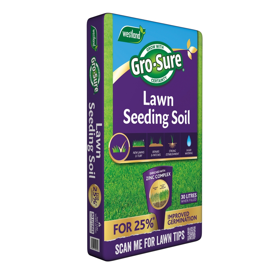 Gro-Sure® Lawn Seeding Soil - 30L