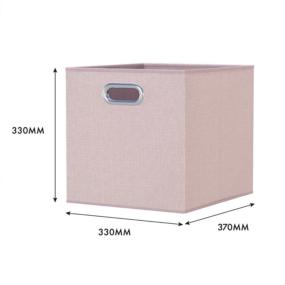 Clever Cube Inserts - Set of 4 - Silver & Blush