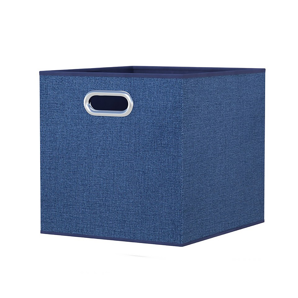 Clever Cube Inserts - Set of 4 - Taupe & Steel Blue