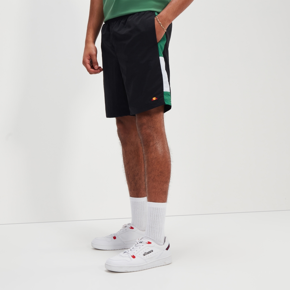 Men's Tiaki 7" Short Black/Green