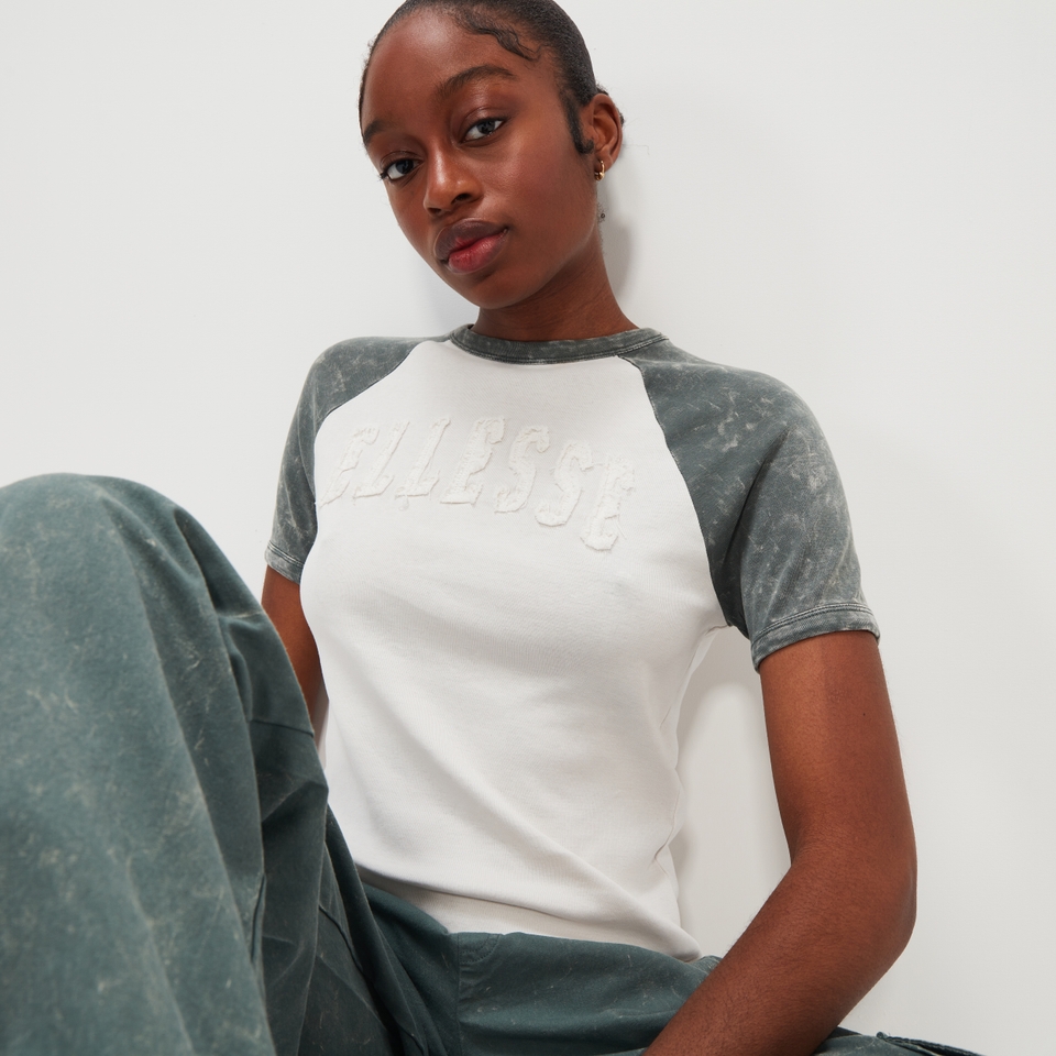 T-Shirt Brinley für Damen Cremeweiß