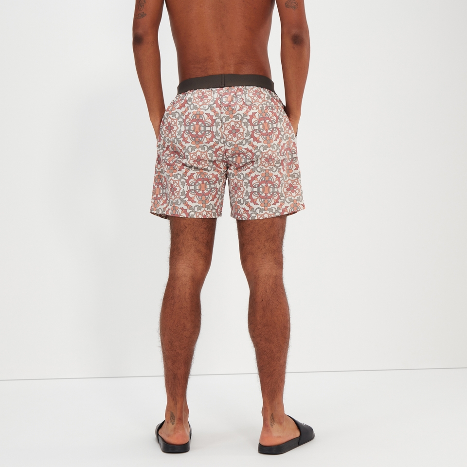 Schwimmshorts Caspucci für Herren Komplett Bedruckt