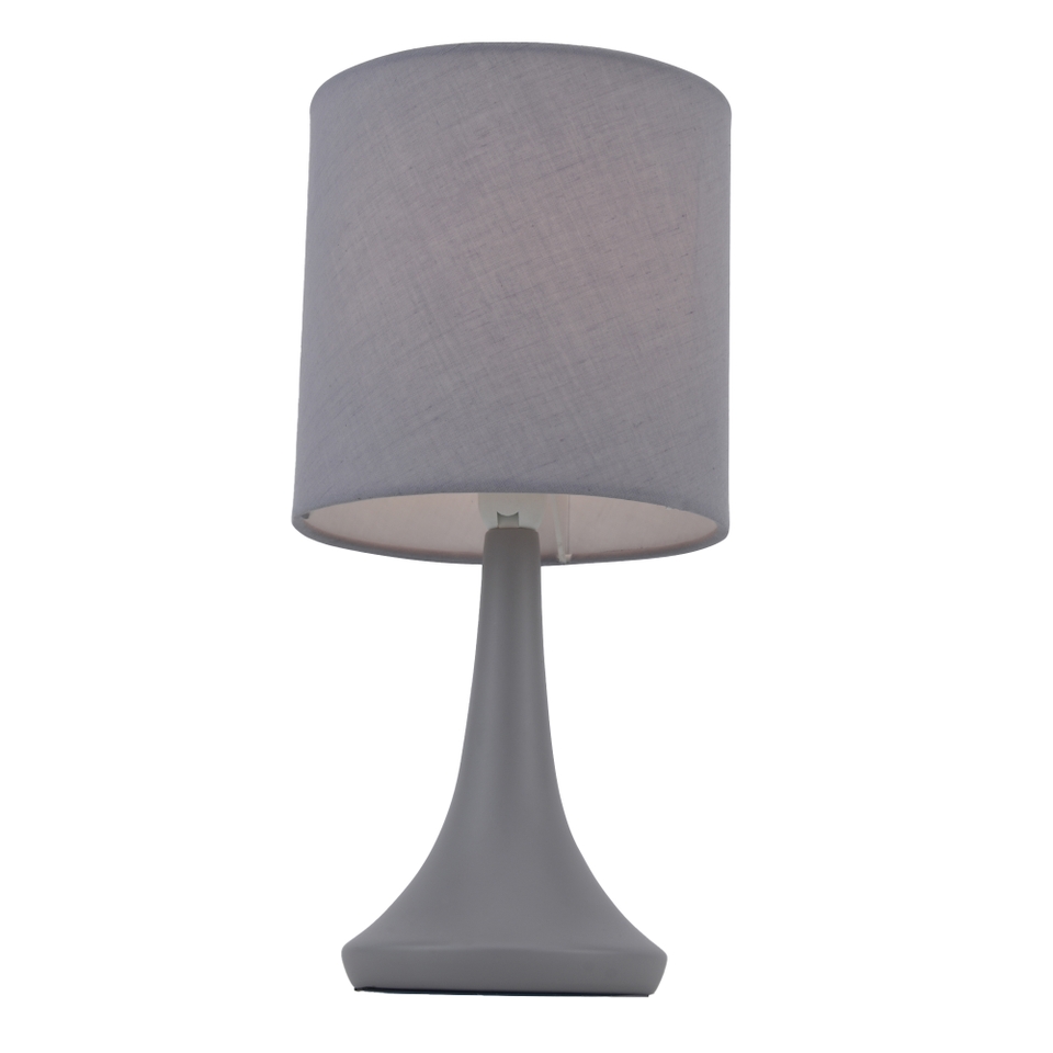 Mia Touch Table Lamp - Grey