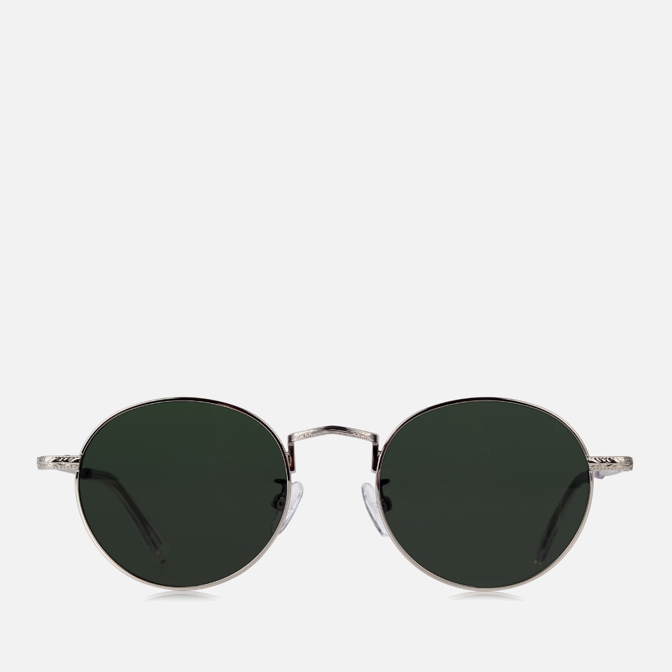 KAMO Icon Metal Round-Frame Sunglasses