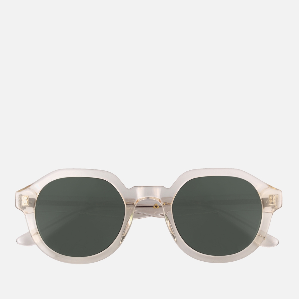 KAMO Palermo Acetate Round-Frame Sunglasses