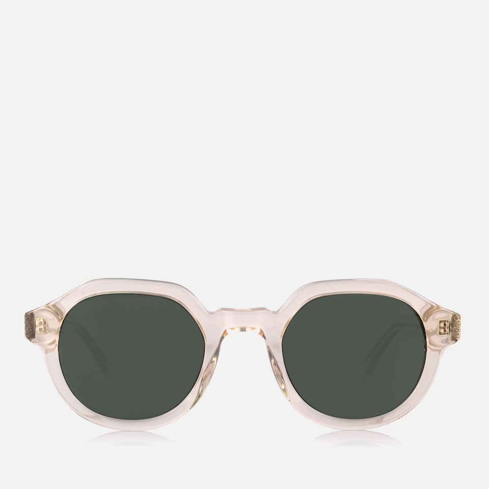 KAMO Palermo Acetate Round-Frame Sunglasses