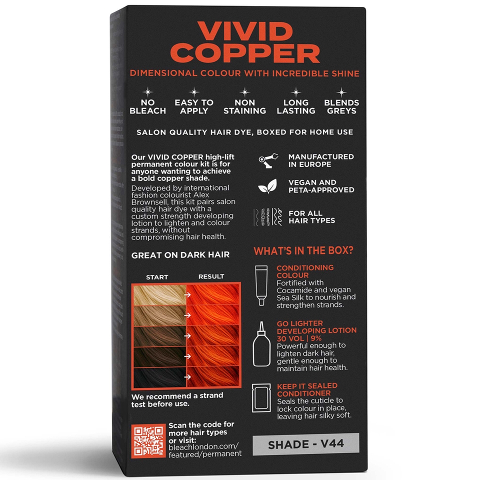 BLEACH LONDON Vivid Copper Permanent Kit