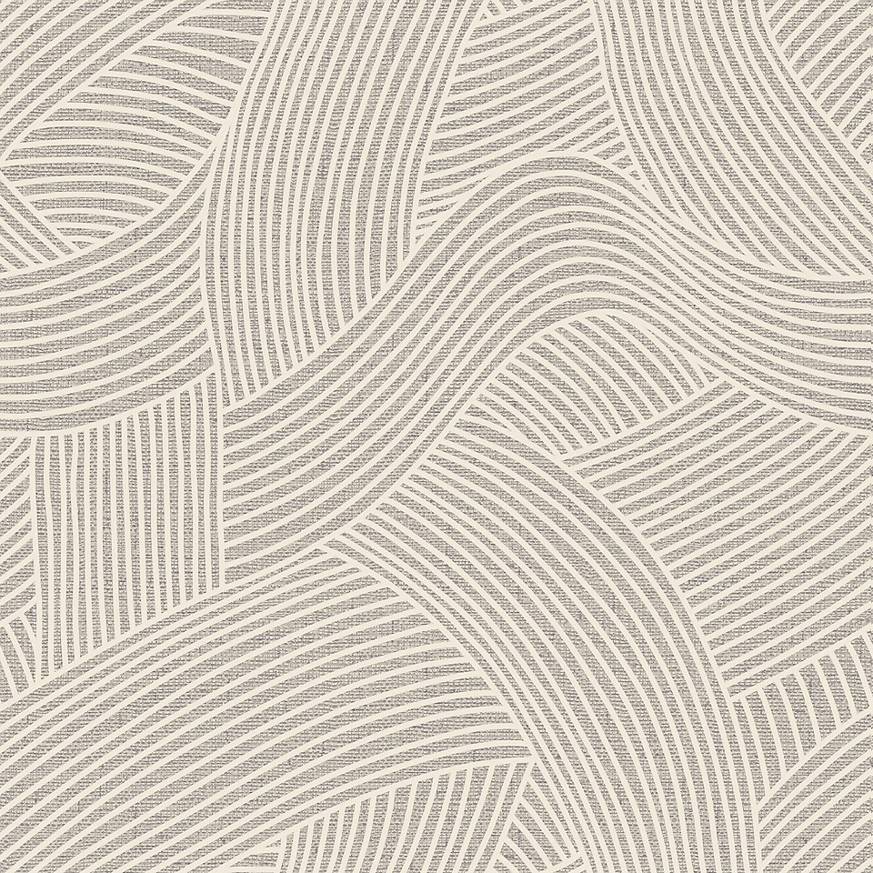 Belgravia Décor Maya Geo Grey Textured Wallpaper