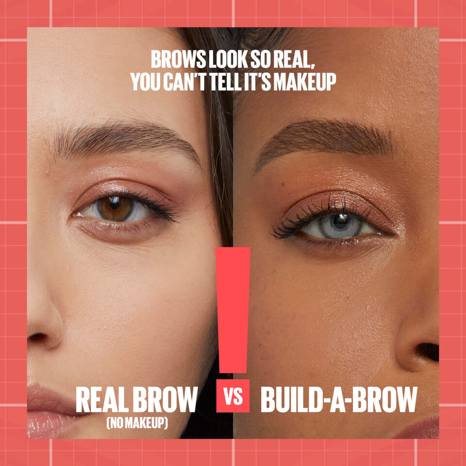 Maybelline Build-A-Brow 2 Easy Steps Eye Brow Pencil and Gel - Ash Brown
