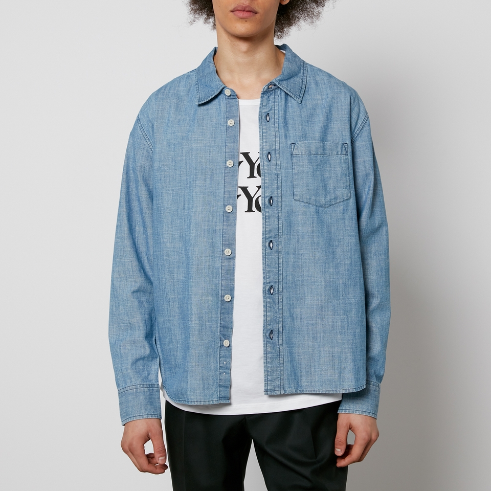 Corridor Chambray Denim Shirt - S | Coggles