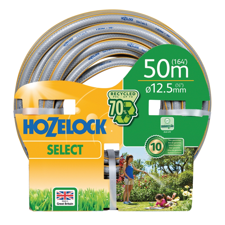 Hozelock Select 50m Hose (12.5mm diameter)