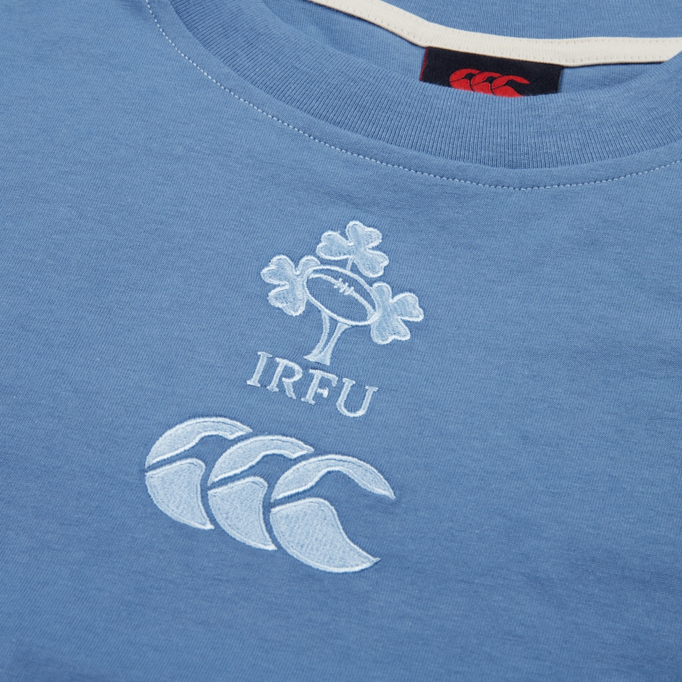 MENS IRELAND TEAM COTTON T-SHIRT BLUE