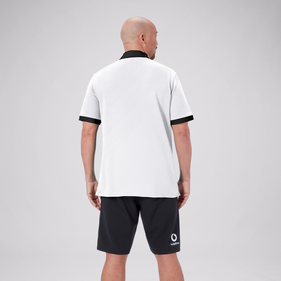 MENS IRELAND ALT SS CLASSIC POLO SHIRT WHITE/BLACK