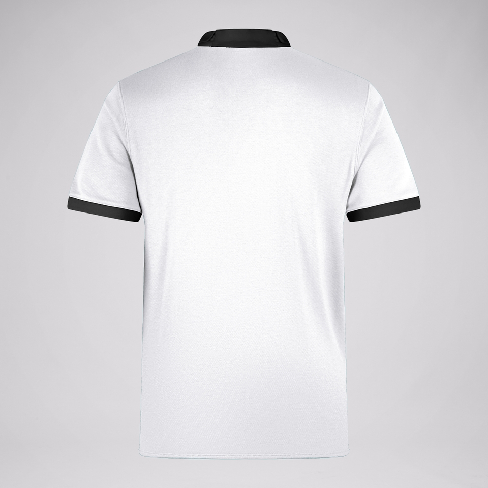MENS IRELAND ALT SS CLASSIC POLO SHIRT WHITE/BLACK