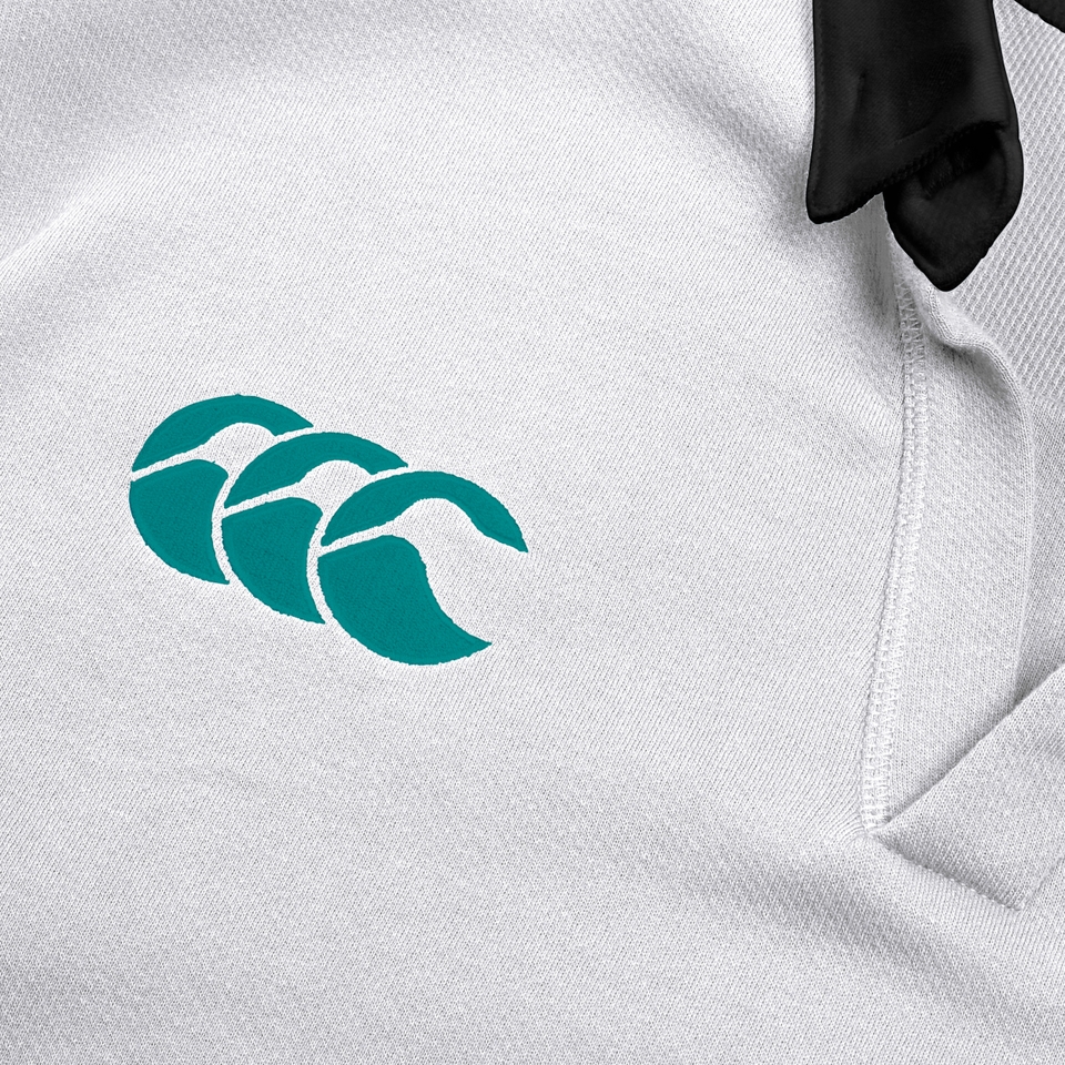 MENS IRELAND ALT SS CLASSIC POLO SHIRT WHITE/BLACK