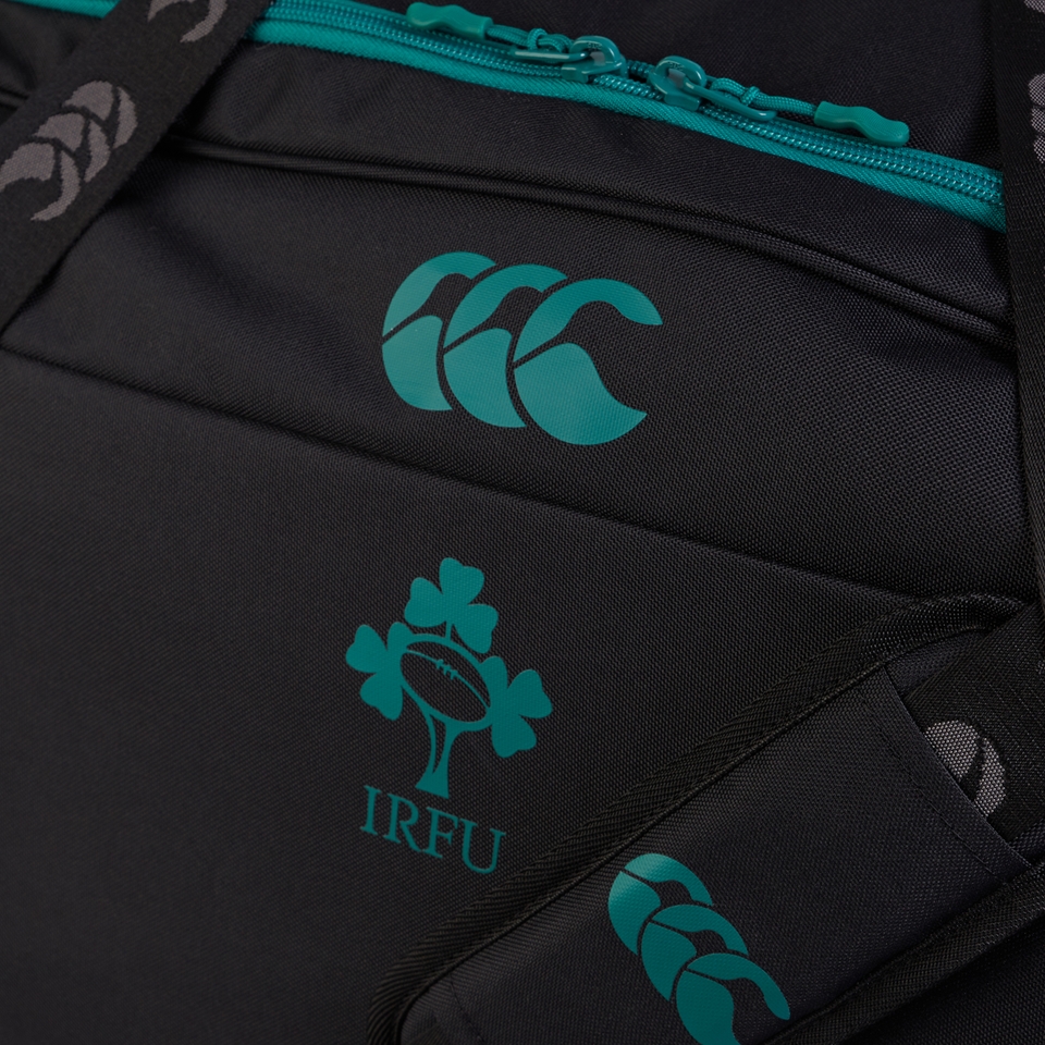 ADULT UNISEX IRELAND HOLDALL BLACK/GREEN