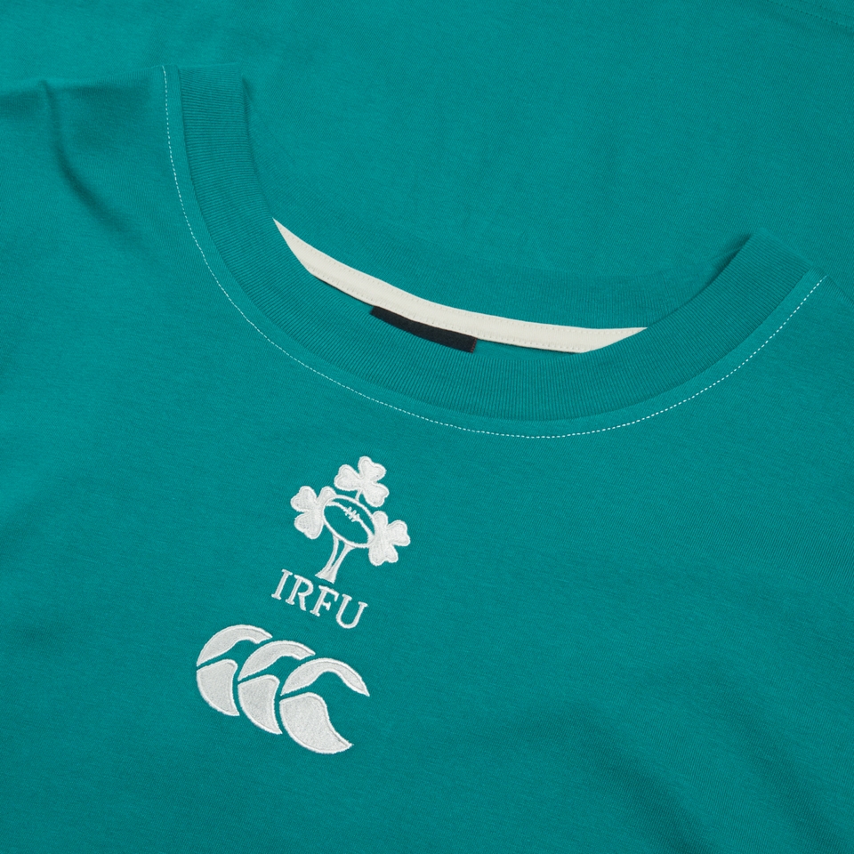 MENS IRELAND TEAM COTTON T-SHIRT GREEN/WHITE