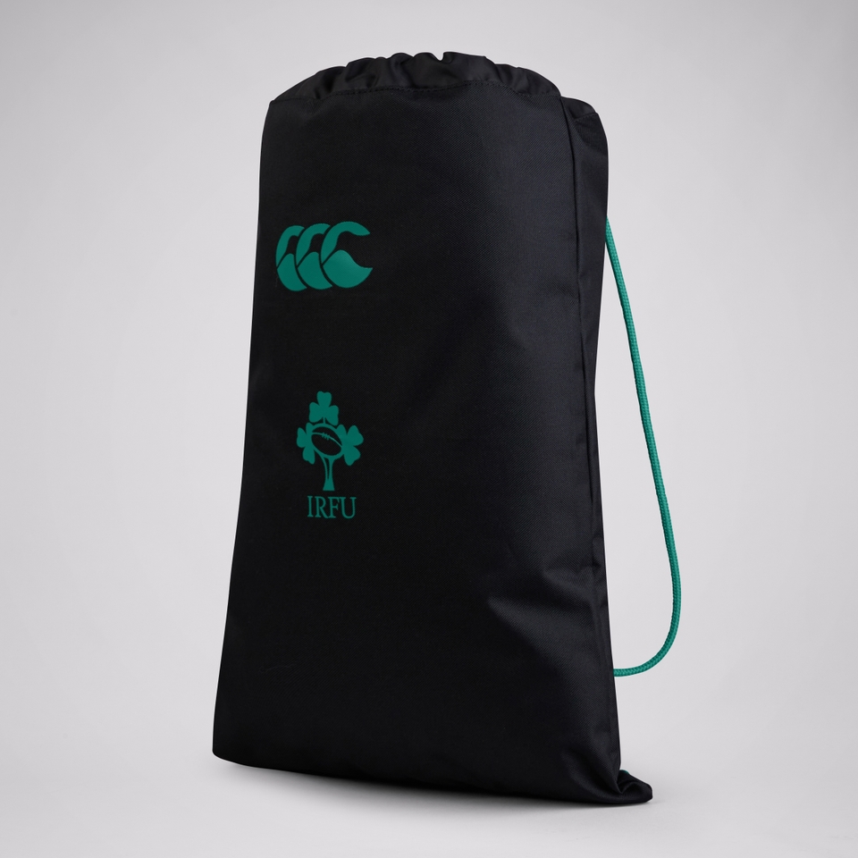 ADULT UNISEX IRELAND GYM SACK BLACK/GREEN
