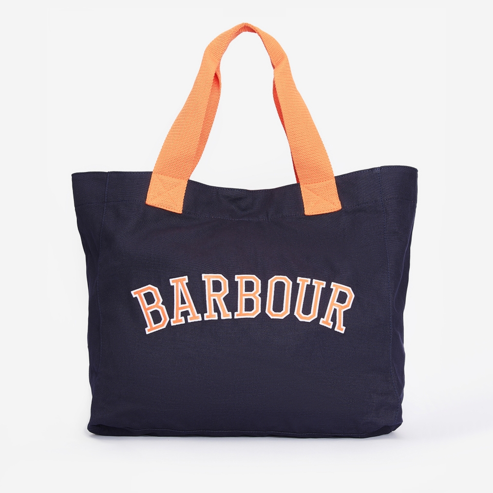 Barbour Logo Cotton Tote Bag