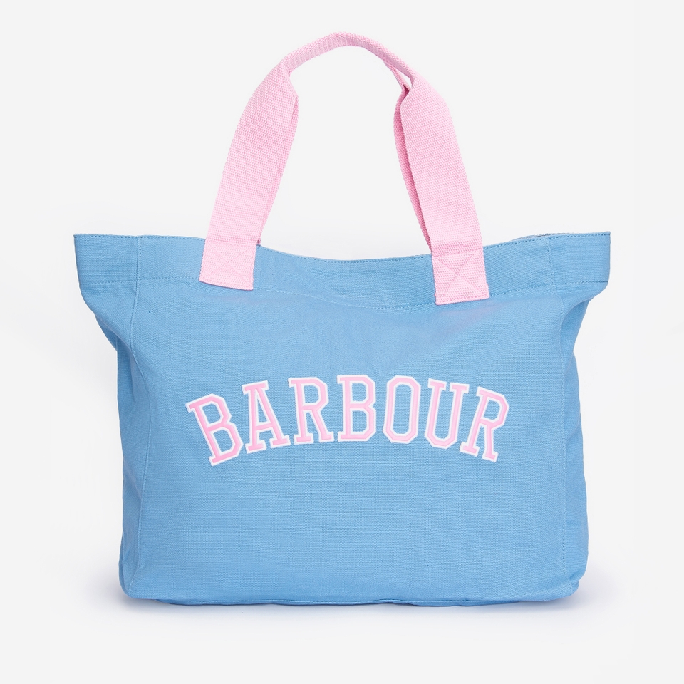 Barbour Logo Cotton Tote Bag