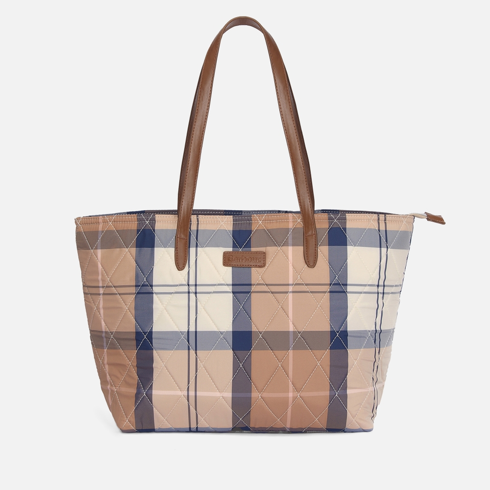 Barbour Wetherham Quilted Canvas Tote Bag