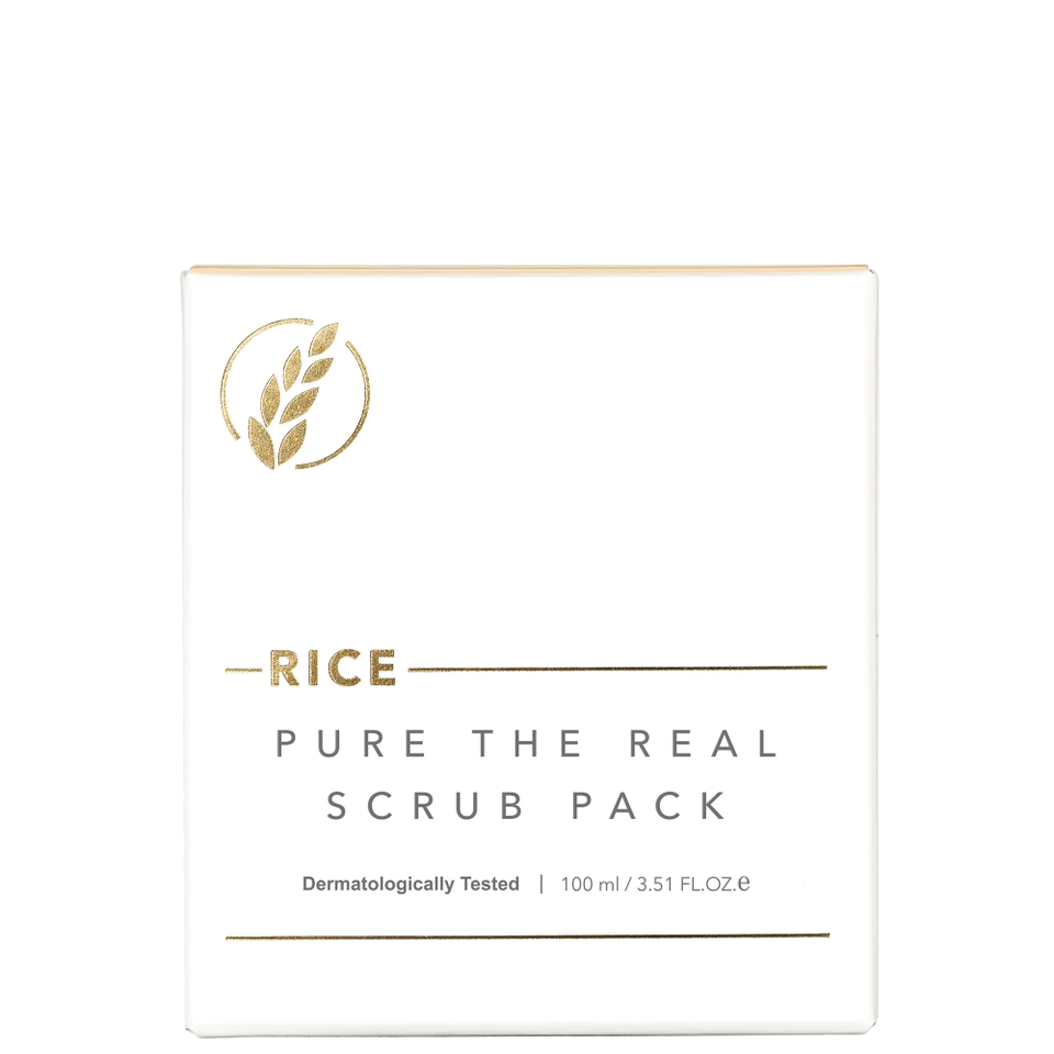 Thank You Farmer Rice Pure The Real Scrub Pack 100ml