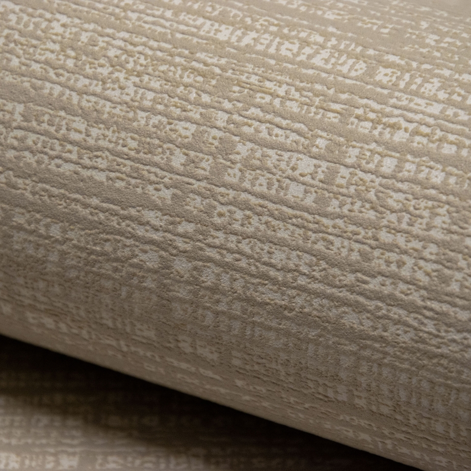 Grandeco Katsu Texture Plain Blown Wallpaper - Beige