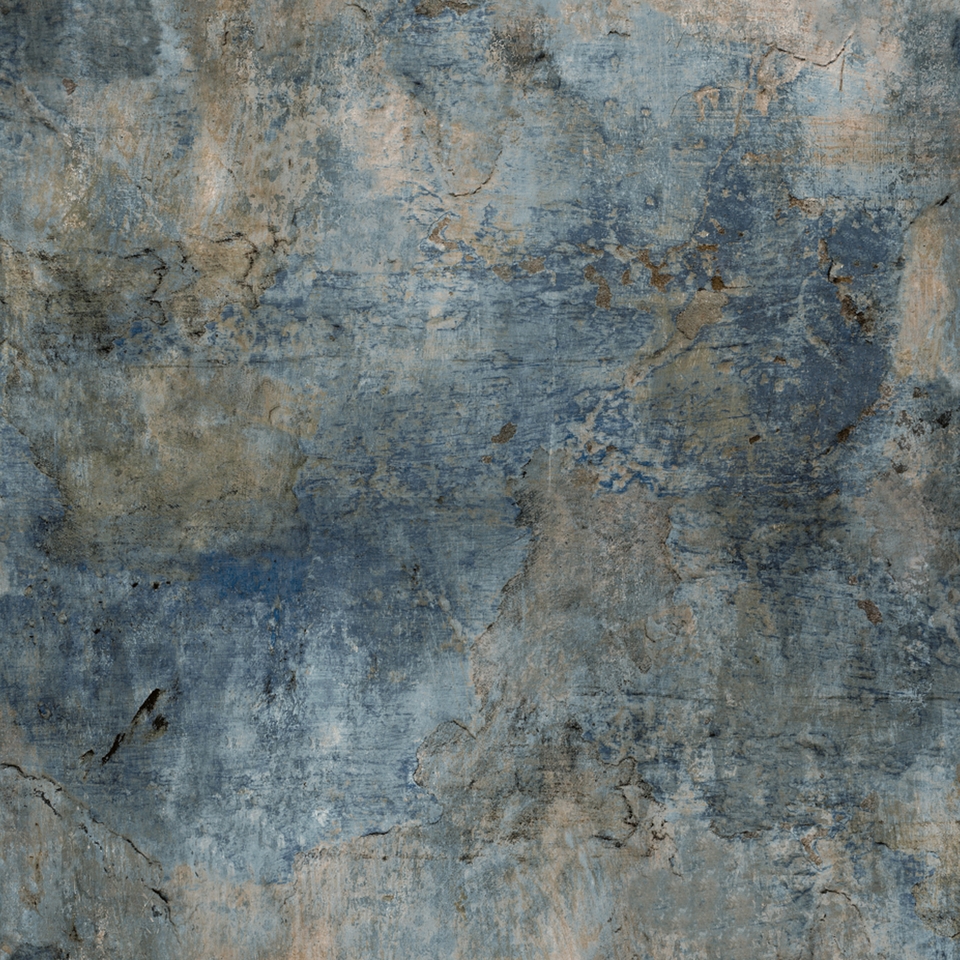 Paul Moneypenny Castello Plaster Patina Wallpaper for Grandeco - Navy