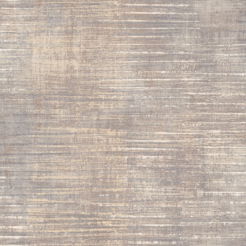 Grandeco Urban Stripe Distressed Metallic Textured Wallpaper - Neutral