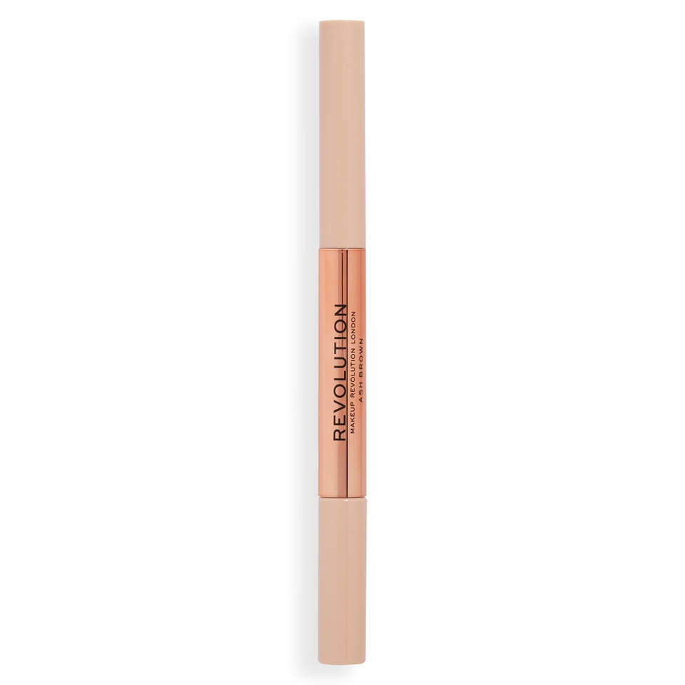 Makeup Revolution Fluffy Brow Filter Duo Ash Brown
