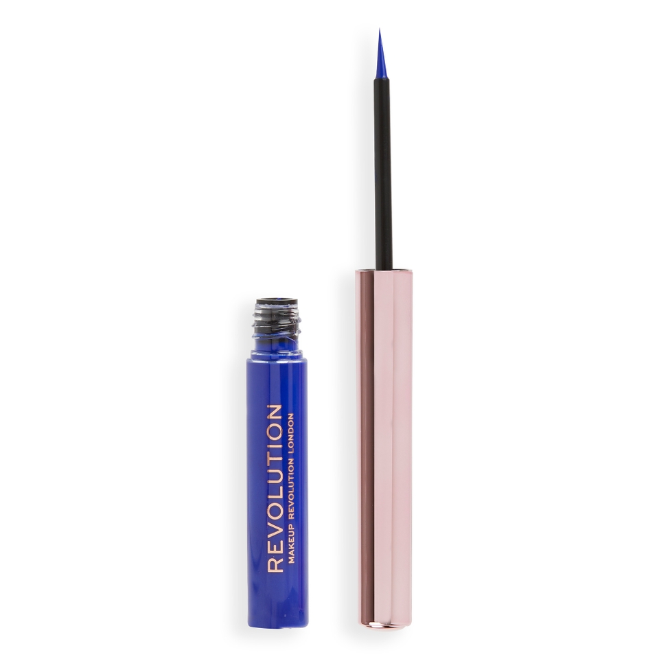 Makeup Revolution Super Flick Liquid Eyeliner - Blue