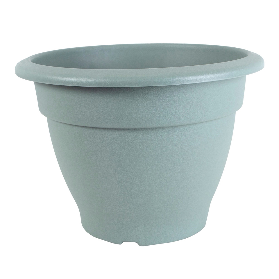 Strata Round Bell Pot Lilypad Green - 30cm
