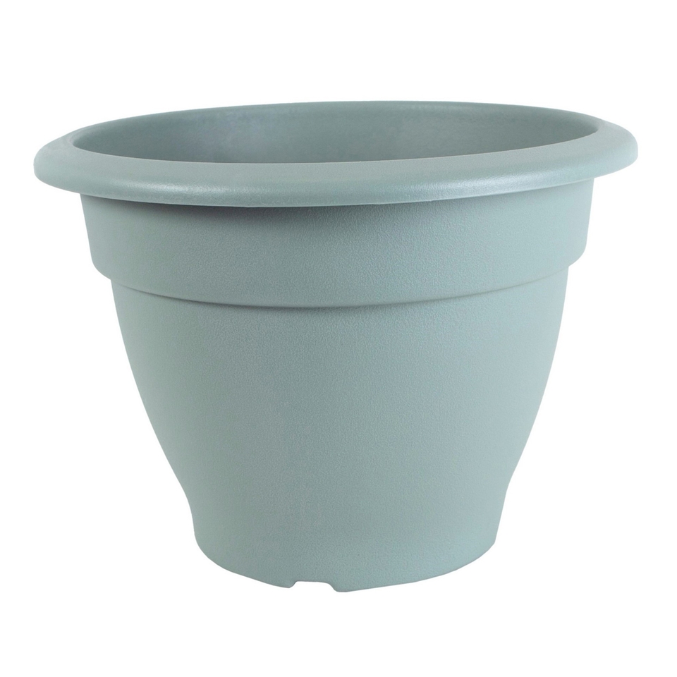 Strata Round Bell Pot Lilypad Green - 46cm