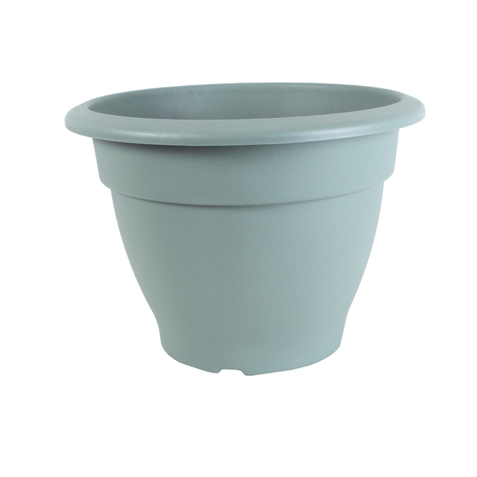 Strata Round Bell Pot Lilypad Green - 55cm