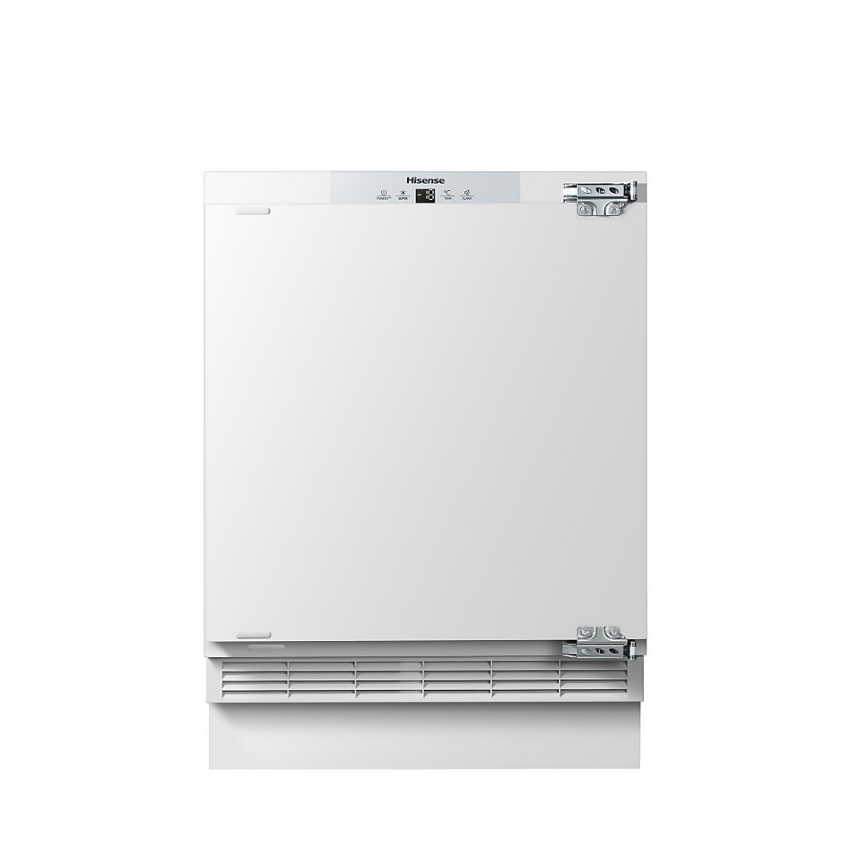 Hisense FUV124D4AWE Integrated Under Counter Freezer