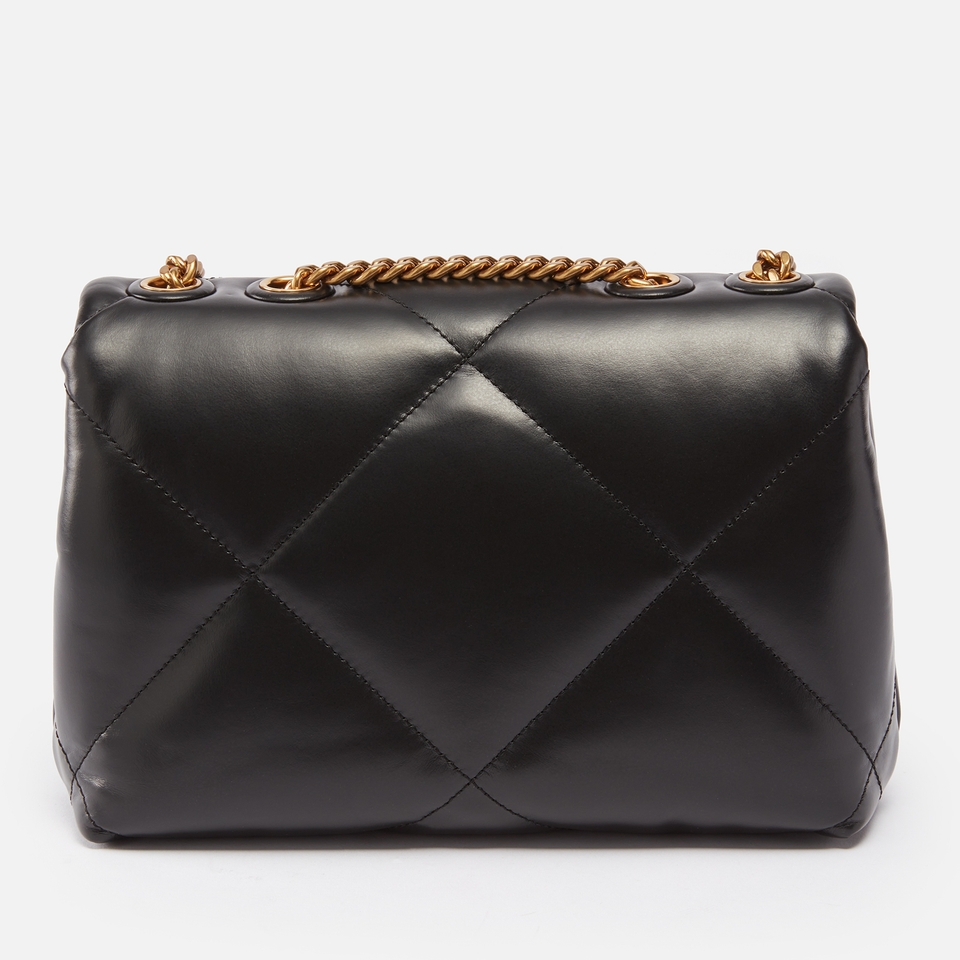 Tory Burch Kira Diamond Quilt Small Convertible Leather Shoulder Bag