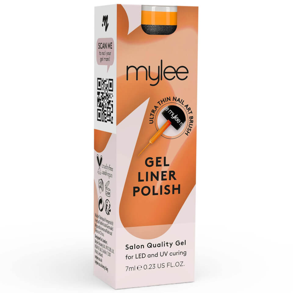 Mylee Liner Gel Polish Tangerine Sorbet 7ml