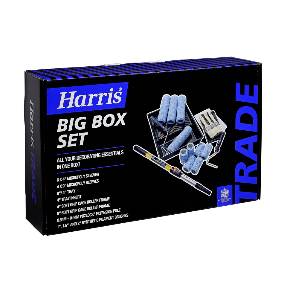 Harris Trade Big Box Paint Set - 19 Pieces